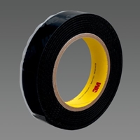 3M SJ3531 Fastener Loop S030 Black 1 in x 100 yd 0.15 in engaged thickness - Micro Parts & Supplies, Inc.