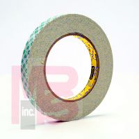 3M Double Coated Paper Tape 410M  Natural  1/2 in x 36 yd  5 mil 72