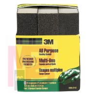 3M 908NA-3P-CC Sanding Sponge3 3/4 in x 2 5/8 in x 1 in (9.522 cm x 6.67 cm x 2.54 cm) Fine/Medium - Micro Parts & Supplies, Inc.