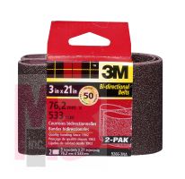 3M 9266NA-2 Sanding Belt 3 in x 21 in Coarse 50 grit - Micro Parts & Supplies, Inc.