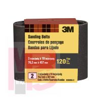 3M 9260NA-2 Sanding Belt 3 in x 18 in  Fine 120 grit - Micro Parts & Supplies, Inc.