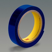 3M Fastener SJ3418FR Loop Flame Resistant S021 Royal Blue 1 in x 50 yd 3.9 mm Engaged Thickness 12 per case Bulk