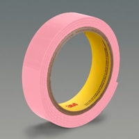 3M Fastener SJ3402 Hook Pink 1 in x 50 yd 0.15 in Engaged Thickness 12 per case Bulk