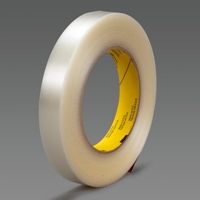 3M Scotch Reinforced Strapping Tape 8654 Clear Cold Temperature 18 mm x 55 m 48 per case