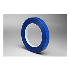 3M 8902 Polyester Tape Blue Plastic Core 1/2 in x 72 yd - Micro Parts & Supplies, Inc.