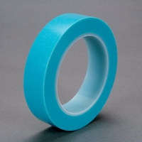 3M  4737T  Scotch  High Temperature  Fine Line  Tape  Translucent Blue 1 in x 36 yd 5.4 mil - Micro Parts & Supplies, Inc.