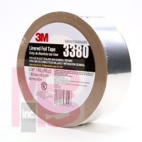 3M 3380 Aluminum Foil Tape Silver 48 mm x 45 m 3.25 mil - Micro Parts & Supplies, Inc.