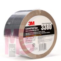 3M 3380 Aluminum Foil Tape Silver 72 mm x 45 m 3.25 mil - Micro Parts & Supplies, Inc.