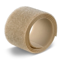 3M SJ3418FR Fastener Loop Flame Resistant Beige 5/8 in x 1000 yd Lvlwnd 0.15 in Engaged Thickness - Micro Parts & Supplies, Inc.