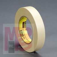 3M Scotch High Performance Masking Tape 232 Tan 3 in x 120 yd 6.3 mil 4 per case Bulk