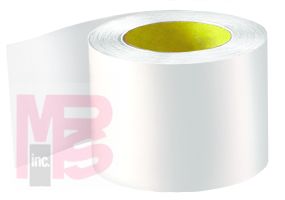 3M Adhesive Transfer Tape 91022  Clear  6 in x 10 yd  2 mil  1 roll per case