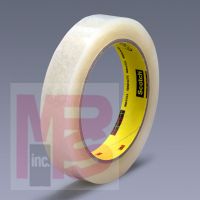 3M Scotch Light Duty Packaging Tape 640 Clear Clean Removal Apparel 3/4 in x 72 yd 48 per case Bulk