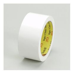 3M 373 Scotch Box Sealing Tape White 36 mm x 914 m - Micro Parts & Supplies, Inc.