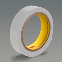 3M SJ3518FR Fastener Loop Flame Resistant Light Grey 4 in x 50 yd 0.15 in Engaged Thickness - Micro Parts & Supplies, Inc.