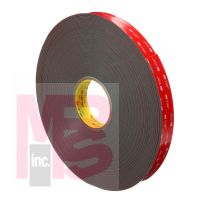 3M VHB Tape RP62F Gray 1 in x 36 yd 62 mils thick 9 rolls per case Bulk