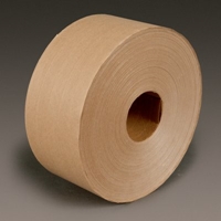 3M 6147 Water Activated Paper Tape Natural Performance Reinforced 4 in x 375 ft - Micro Parts & Supplies, Inc.