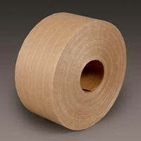 3M 6146 Water Activated Paper Tape Natural Medium Duty Reinforced 2 in x 450 ft - Micro Parts & Supplies, Inc.