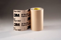 3M All Weather Flashing Tape 8067 Tan 9 in x 75 ft Slit Liner 4 per case