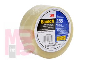 3M 355 IW Scotch High Performance Box Sealing Tape Clear 48 mm x 50 m - Micro Parts & Supplies, Inc.