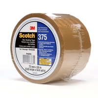 3M 375 IW Scotch High Performance Box Sealing Tape Tan 72 mm x 50 m - Micro Parts & Supplies, Inc.