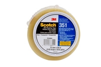 3M 351 IW Scotch High Performance Box Sealing Tape Clear 72 mm x 50 m - Micro Parts & Supplies, Inc.