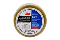 3M 471 IW Vinyl Tape Transparent 2 in x 36 yd 5.2 mil - Micro Parts & Supplies, Inc.