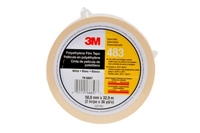 3M 483 IW Polyethylene Film Tape White 2 in x 36 yd 5.3 mil - Micro Parts & Supplies, Inc.