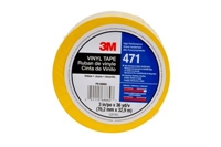 3M 471 IW Vinyl Tape Yellow 3 in x 36 yd 5.2 mil - Micro Parts & Supplies, Inc.