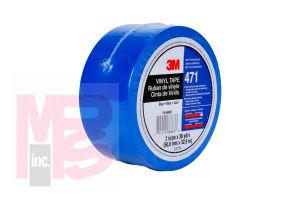 3M 471 IW Vinyl Tape Blue 2 in x 36 yd 5.2 mil - Micro Parts & Supplies, Inc.