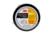 3M 483 IW Polyethylene Film Tape Black 1 in x 36 yd 5.3 mil - Micro Parts & Supplies, Inc.