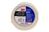 3M 471 IW Vinyl Tape White 3 in x 36 yd 5.2 mil - Micro Parts & Supplies, Inc.