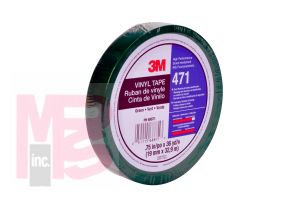 3M 471 IW Vinyl Tape Green 3/4 in x 36 yd 5.2 mil - Micro Parts & Supplies, Inc.