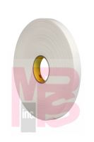 3M 4462W Double Coated Foam Tape White 54 in x 72 yd - Micro Parts & Supplies, Inc.