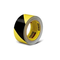 3M 5702 Safety Stripe Tape Black/Yellow 48 x in x 36 yd 5.4 mil - Micro Parts & Supplies, Inc.