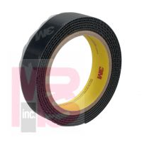 3M SJ60H High Temperature Hook Fastener Tape Black 1 in x 25 yd - Micro Parts & Supplies, Inc.