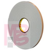 3M Double Coated Foam Tape 4496W White  54 in x 36 yd Bulk  1 per case