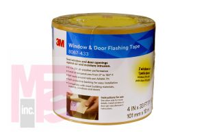 3M 8067-475 Window and Door Flashing Tape Tan 4 in x 75 ft Slit Liner - Micro Parts & Supplies, Inc.