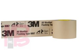 3M 8067-633 Window and Door Flashing Tape Tan 6 in x 33 ft Slit Liner - Micro Parts & Supplies, Inc.