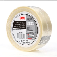 3M 8934 IW Filament Tape Clear 48 mm x 55 m - Micro Parts & Supplies, Inc.