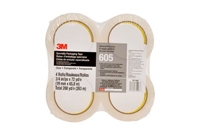 3M 605 Scotch Light Duty Packaging Tape Clear Cold Temperature 3/4 in x 72 yd - Micro Parts & Supplies, Inc.