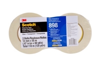 3M 898 PK2 Scotch Filament Tape Clear 12 mm x 55 m - Micro Parts & Supplies, Inc.