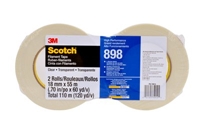 3M 898 PK2 Scotch Filament Tape Clear 18 mm x 55 m - Micro Parts & Supplies, Inc.