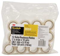 3M 8004 Scotch Fingerprint Lifting Tape Clear 1-1/2 in x 10 yd - Micro Parts & Supplies, Inc.