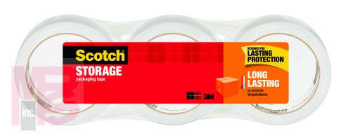 3M Scotch Long Lasting Storage Packaging Tape 3650S-3  1.88 in x 38.2 yd (48 mm x 35 m)