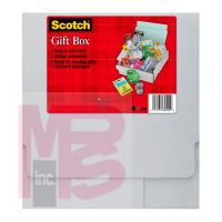 3M Scotch™ Gift Box 7906-DS  8.5 in x 11 in x 4 in (21 5 cm x 27 9 cm x 10 1 cm)