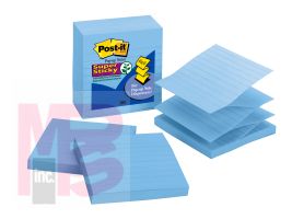 3M Post-it Super Sticky Pop-up Notes  R440-AQSS 4 in x 4 in 90sh 5-Pack