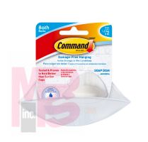 3M BATH-14 Command Soap Dish with Water-Resistant Strips - Micro Parts & Supplies, Inc.