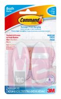 3M BATH18-ES Command Medium Bath Hooks with Water-Resistant Strips - Micro Parts & Supplies, Inc.