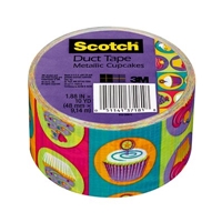 3M 910-CKM-C Scotch(R) Duct Tape 1.88 in x 10 yd (48 mm x 9.14 m) Metallic Cupcakes - Micro Parts & Supplies, Inc.