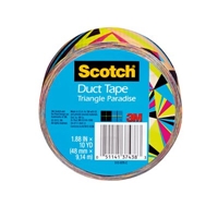 3M 910-NTR-C Scotch(R) Duct Tape 1.88 in x 10 yd (48 mm x 9.14 m) Triangle Paradise - Micro Parts & Supplies, Inc.